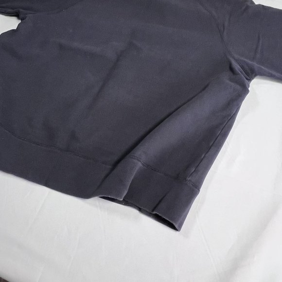 Tommy Hilfiger Navy Crew Neck Sweatshirt Mens XXL 2000's Era Graphic Print - Picture 10 of 12